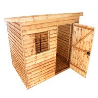 shedlands 6ft x 4ft 183m x 122m sherwood pent shed