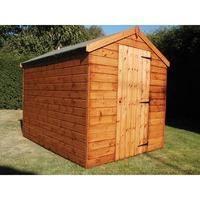 shedlands 8ft x 6ft 244m x 183m budget apex shed