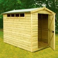 shire dura shed 10 x 6 shiplap security apex shed