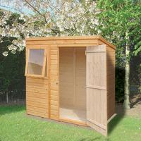 shire 6ft x 4ft 182m x 122m pent shed