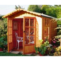 Shire 7ft x 7ft (2.3m x 2.3m) Buckingham Apex Summerhouse