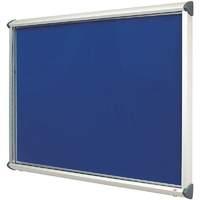 Shield Deluxe W 537mm x H 750mm Standard Showcases Red Frame Ink Navy Cloth