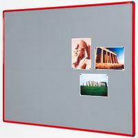 Shield Deluxe W 1800mm x H 1200mm Standard Noticeboards Green Frame Blueberry Cloth