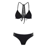 Shiwi-Bikinis - Bikini Triangle Crochet - Black