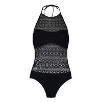 Shiwi-Bikinis - Monokini Crochet Solid - Black