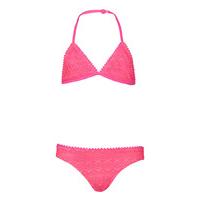 Shiwi-Bikinis - Kids Bikini Triangle Crochet - Pink