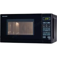 sharp r272km 800w microwave oven black