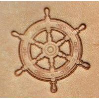 Ships Wheel Craftool 3-d Stamp Item #8682-00 By Tandy Leather