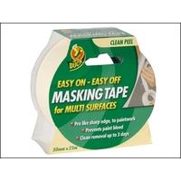 shurtape duck tape easy off mask tape 50mm x 25m