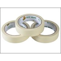 Shurtape Duck® Tape All Purpose Masking Tape 25mm x 25m Pack of 3