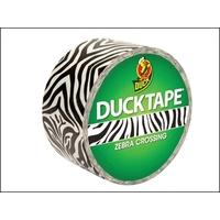 Shurtape Duck® Tape 48mm x 9.1m Zebra Crossing