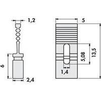 shorting jumper contact spacing 254 mm fischer elektronik cab 9 g s co ...