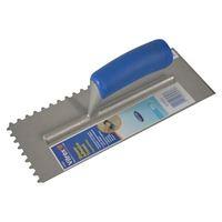 Shower Adhesive Trowel Tapered Notches 11 x 4.1/2in