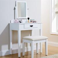 Shaker Style Dressing Table and Stool