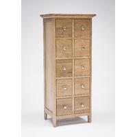 Sherwood Oak DVD and CD Storage Unit 10 Drawers - NEW (Sherwood Oak DVD/CD Storage Unit 10 Drawers - NEW)