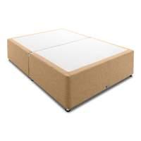 shire victoria stone divan base small double platform 2 drawers