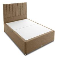 Shire Victoria Mink Divan Base King Platform No Drawers