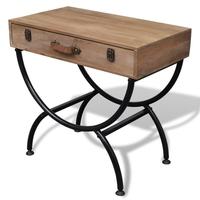 Shabby Chic Side Board Side Table with Drawer Solid Wood