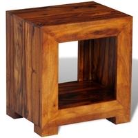 Sheesham Solid Wood Side Table 37 x 29 x 40 cm