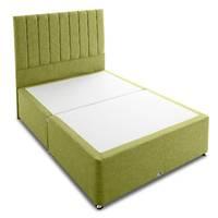 shire victoria olive divan base superking platform no drawers