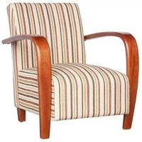 Shankar Restmore Stripe Chair - Antique Gold