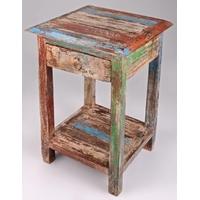 Shankar New England Reclaimed Side Table