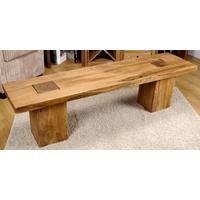 Shankar Alwar Acacia Bench - Medium