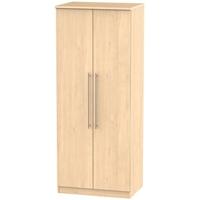 sherwood maple wardrobe 2ft 6in with plain