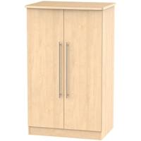 Sherwood Maple Wardrobe - 2ft 6in with Plain Midi