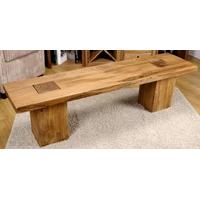 Shankar Alwar Acacia Bench - Large