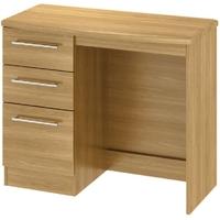 Sherwood Oak Dressing Table - Vanity Knee Hole