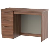 Sherwood Noche Walnut Desk - 3 Drawer