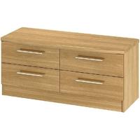 Sherwood Oak Bed Box - 4 Drawer