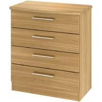 Sherwood Oak Chest of Drawer - 4 Drawer