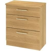 Sherwood Oak Chest of Drawer - 3 Drawer Deep