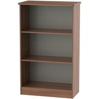 Sherwood Noche Walnut Bookcase - 2 Shelves