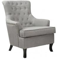 shankar jamestown fabric armchair slate grey
