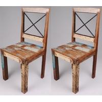 shankar new england reclaimed chair pair