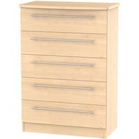 Sherwood Maple Chest of Drawer - 5 Drawer