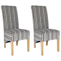 Shankar Krista Jupiter Dining Chair - Silver (Pair)