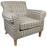 shankar pittsburgh fabric armchair check