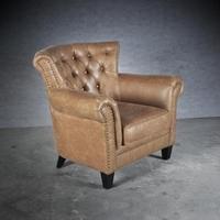 Shankar Hugo Fabric Armchair - Sand