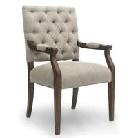 shankar portland carver fabric chair natural