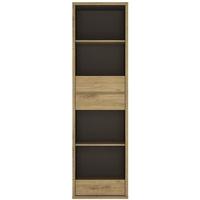 Shetland Bookcase - Tall Narrow 3 Drawer