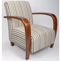 Shankar Restmore Stripe Chair - Duck Egg Blue