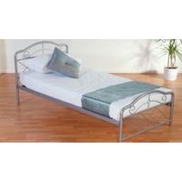 SH-SEVERN Silver 3ft Single Metal Bed