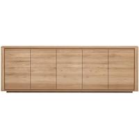 Shadow Oak 5 Door Sideboard