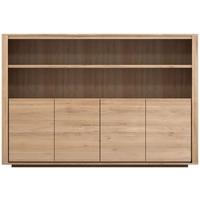 Shadow Oak 4 Door High Sideboard