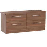 Sherwood 4 Drawer Bed Box Walnut