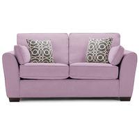 shiloh fabric 3 seater sofa lilac